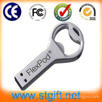 Bottle Opener USB Stick, Metal Opener USB Drive, Bear Bottle Opener USB Memory Stick